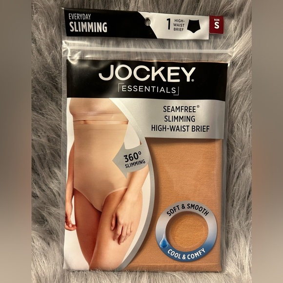 Jockey Other - Jockey Shapewear Womens Size Small Tan Seamfree Soft Slimming High Waist Brief
